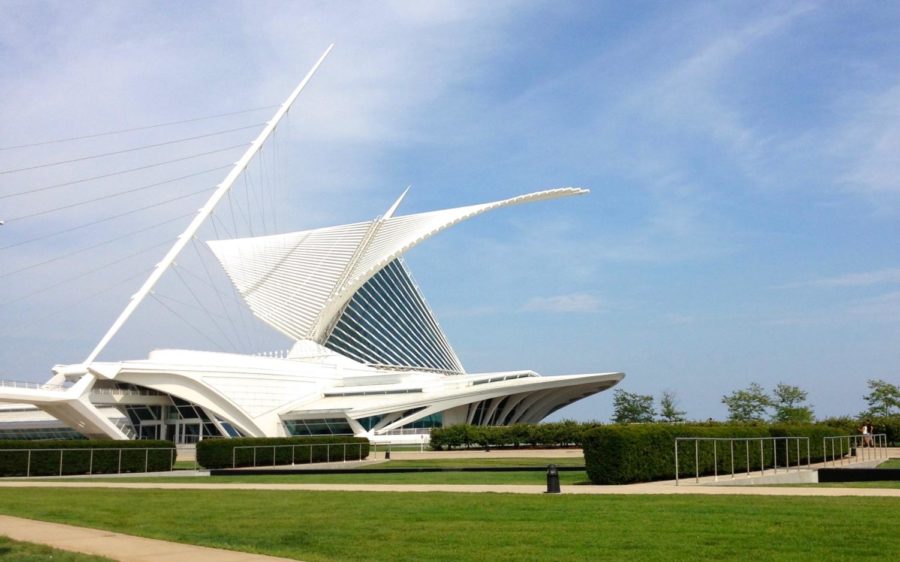 Image of the Milwaukee Art Museum, located in Milwaukee, Wisconsin